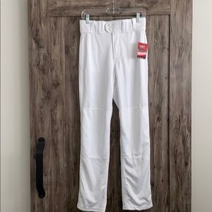 NWT Rawlings Youth Small White Baseball Pants